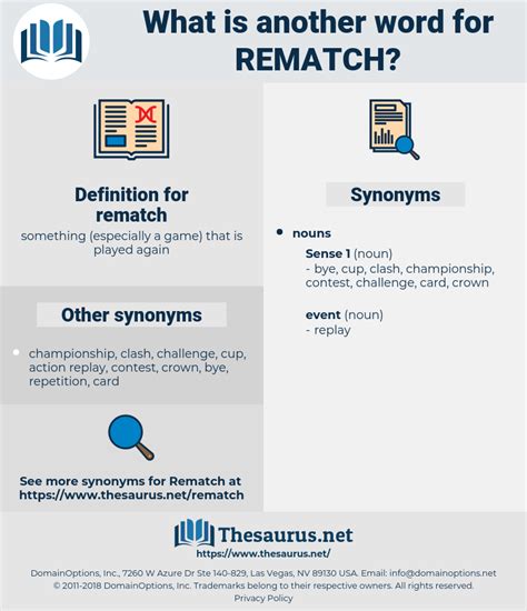 rematch synonym